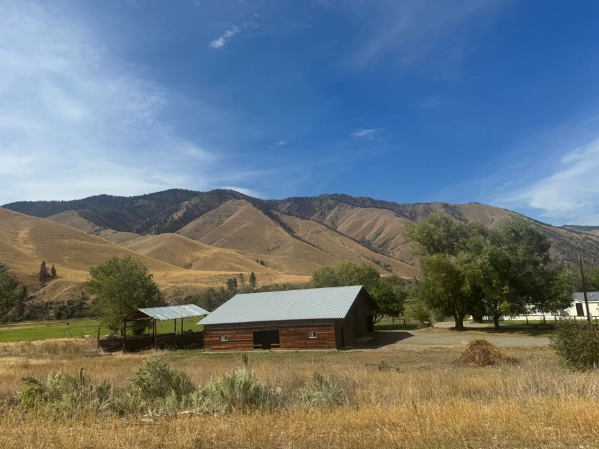 From Glacier NP via Missoula to Hailey