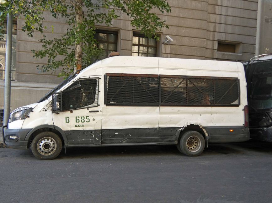 Der erste Nachmittag in Santiago de Chile