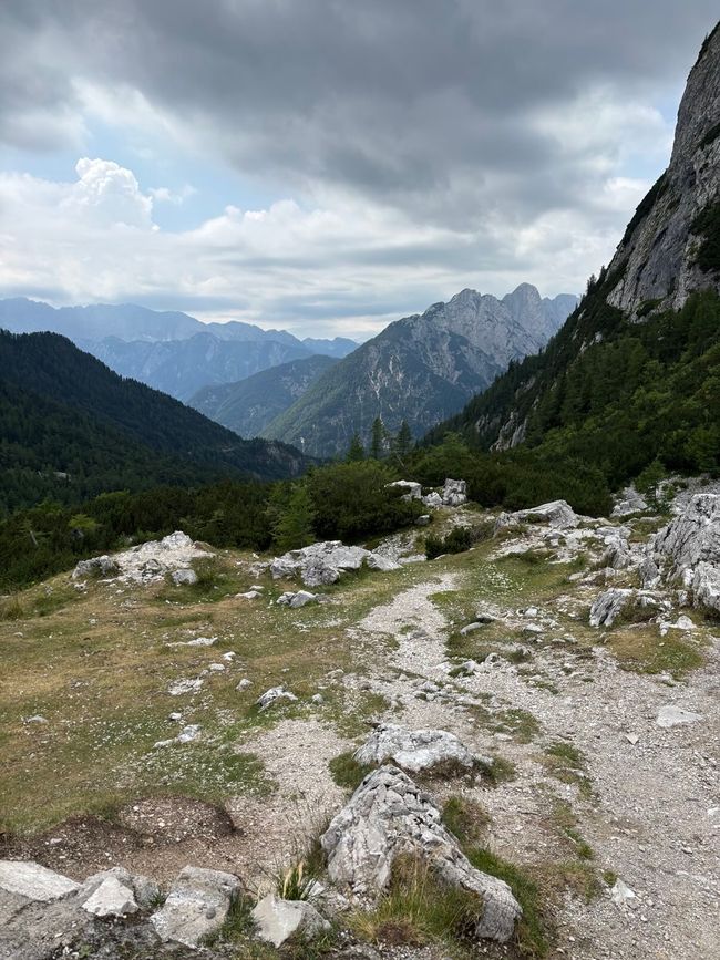 Gli scalatori di vette - siamo sul Passo Vrsic