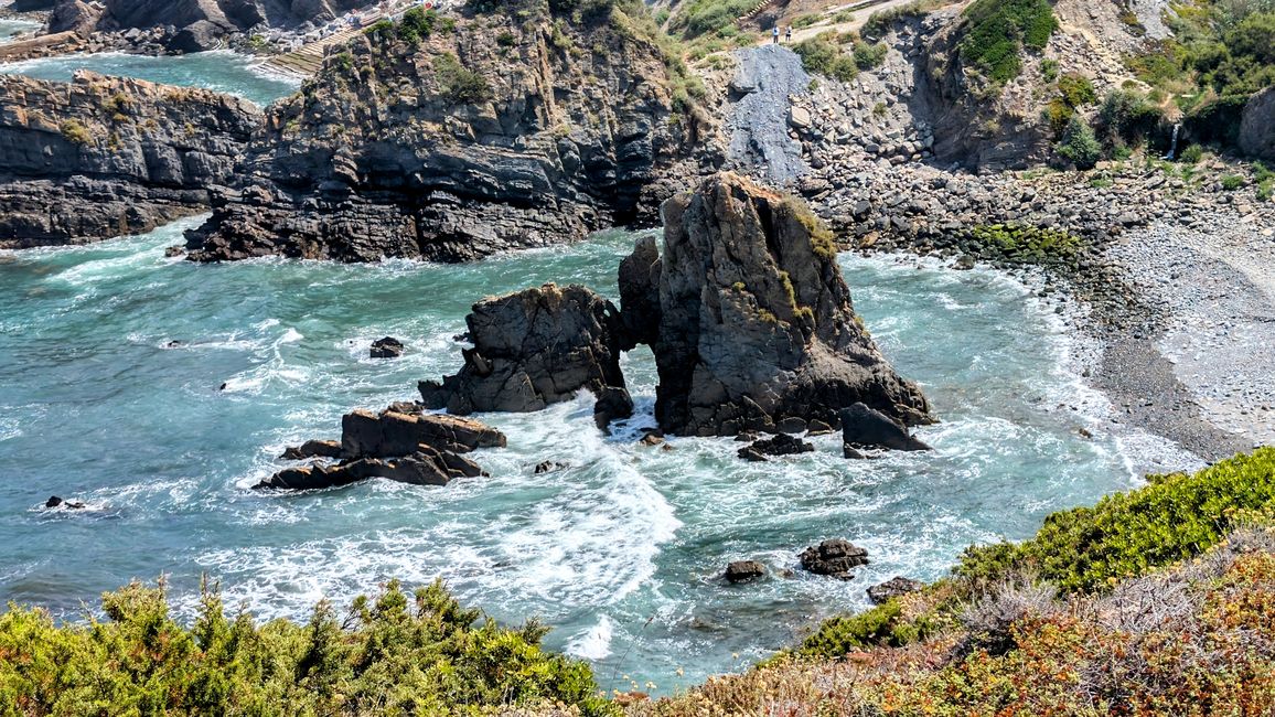 8. Etappe von Odeceixe nach Zambujeira do Mar