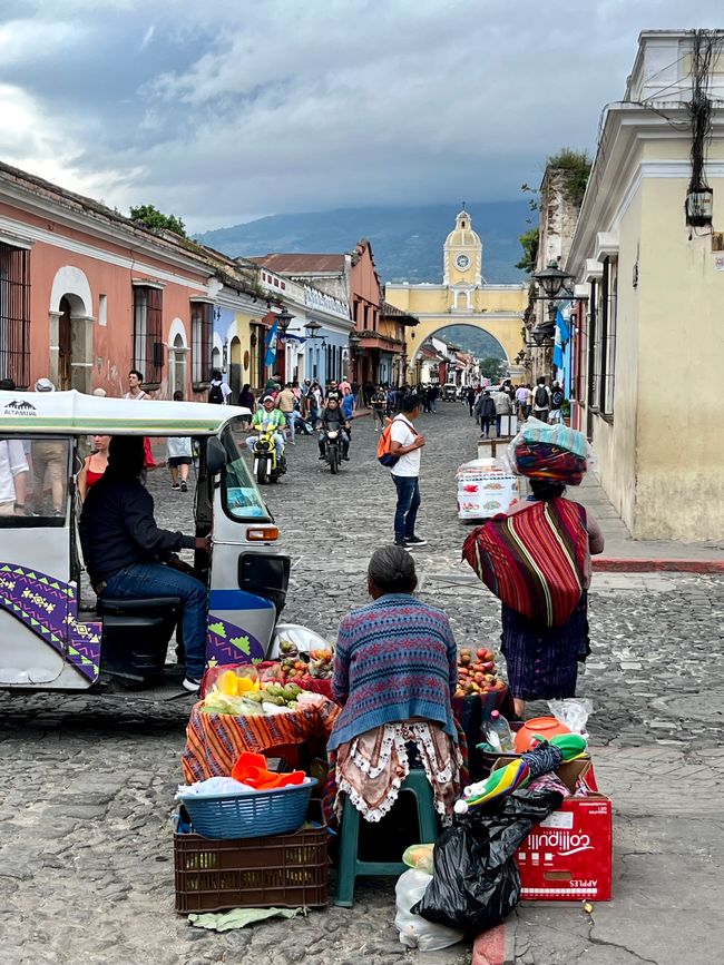 Straßenszene Antigua de Guatemala