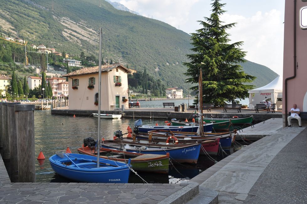 Torbole am Gardasee im Juli 2013