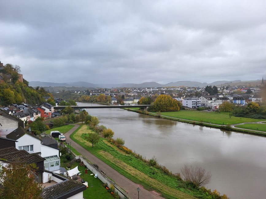Ausblick auf die Saar