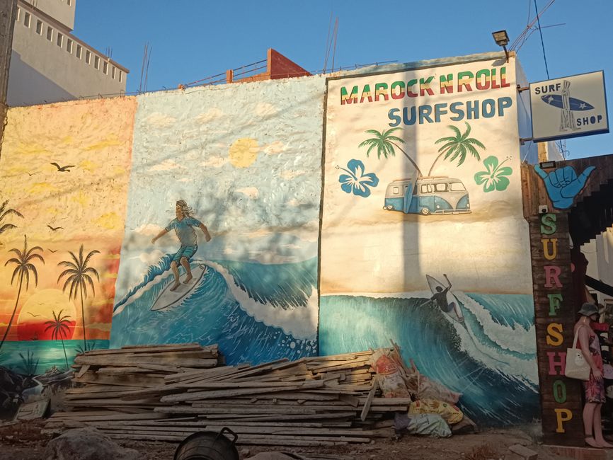 Surfen. Haut. Selbstbewusstsein.