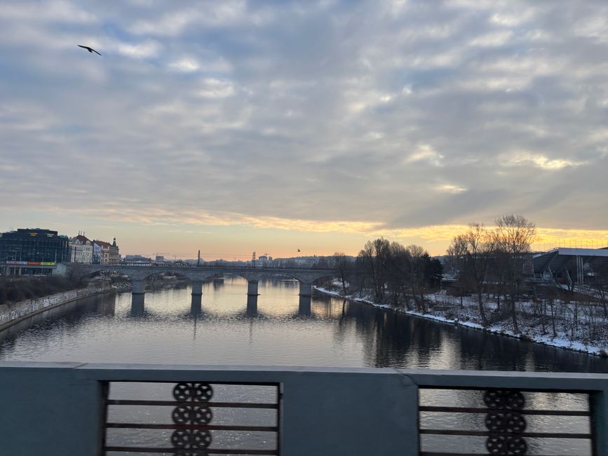Prag im Winter