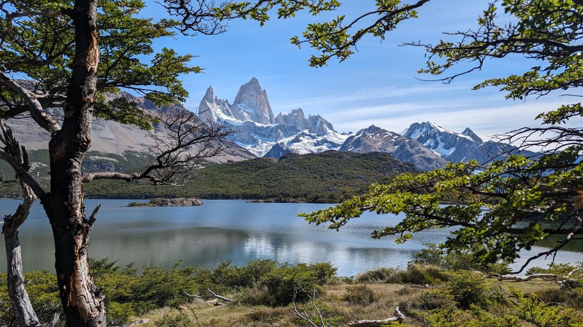 Laguna Capri mit Blick auf Fitz Roy
