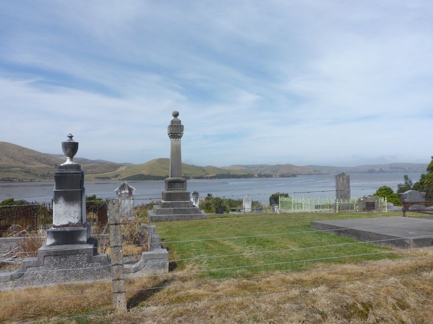Cimetière avec belle vue