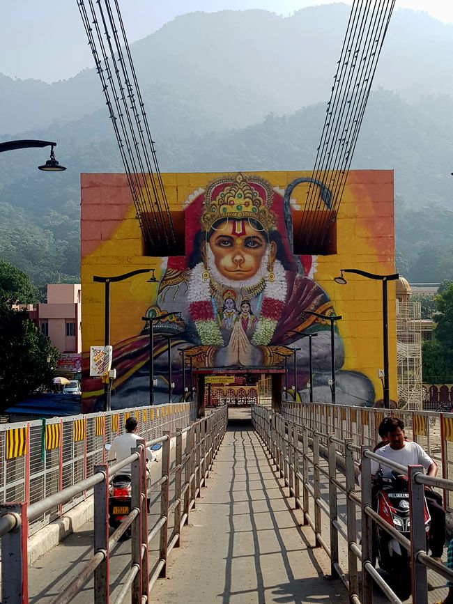 Streetart of Rishikesh 