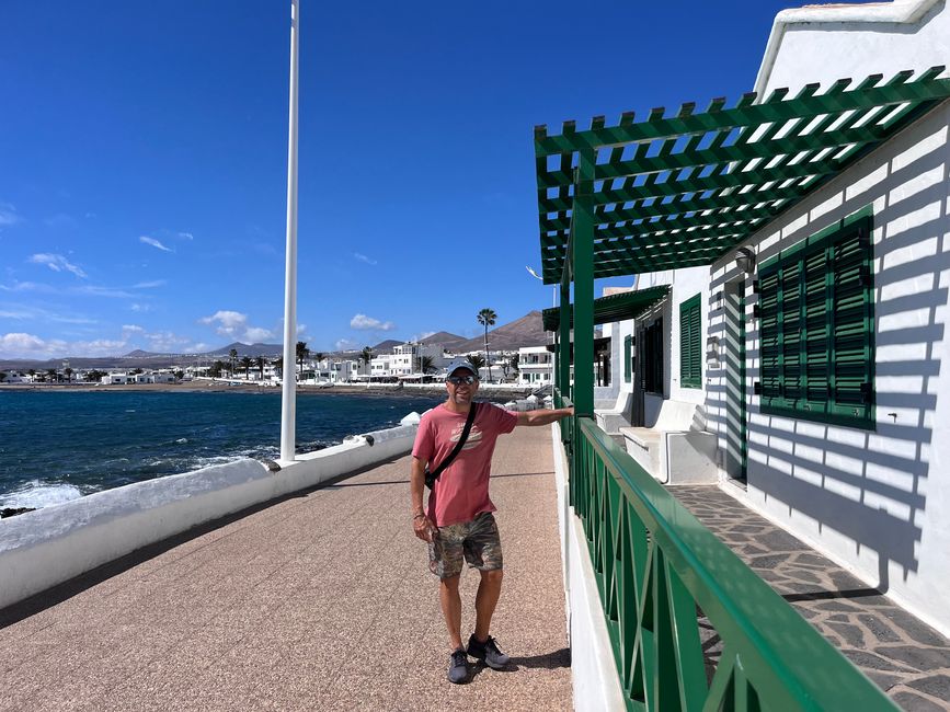 Con las altas olas tenemos que ir nuevamente a Los Hervideros
