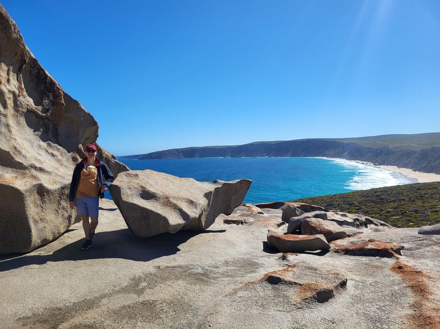 Kangaroo Island with Baby M.
