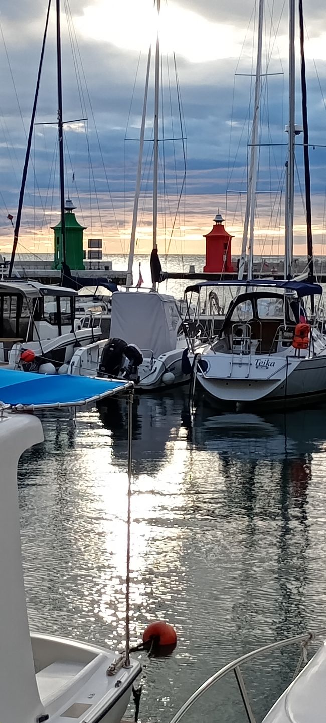 Piran - Entrada del puerto 