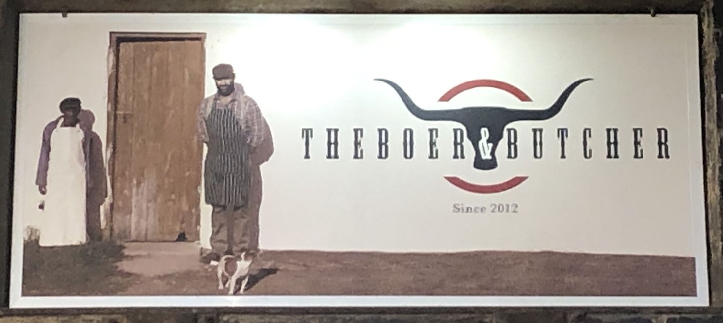 Bei The Boer&Butcher 1a Boereworse kaufen .....