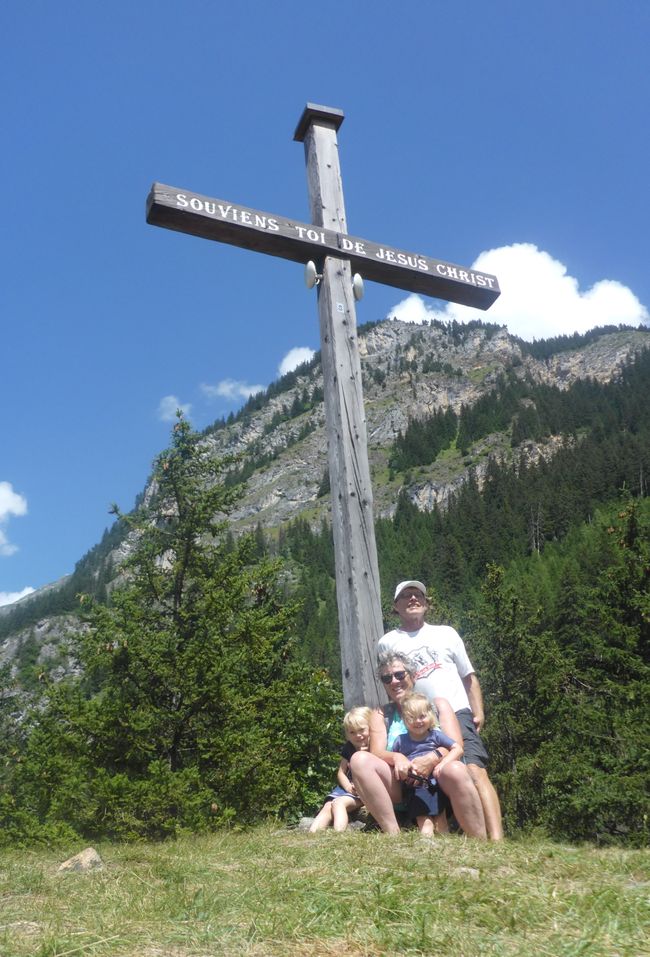 Am Gipfelkreuz 