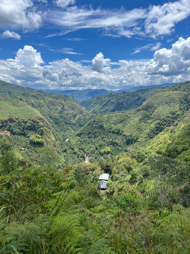 Das Tal des Rio Magdalena
