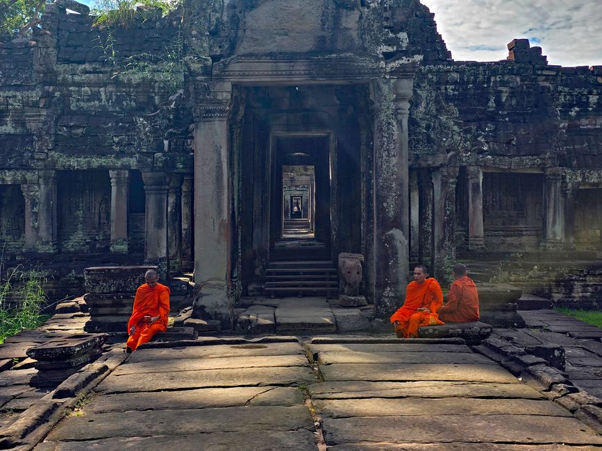 Alles kommt anders... - oder: Die Tempelanlagen von Angkor