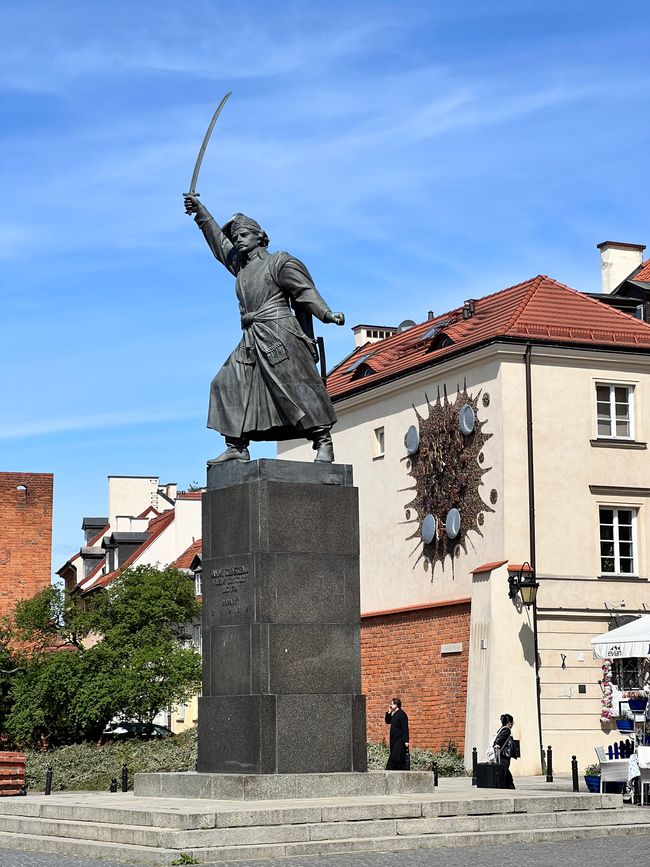 Spaziergang durch Warschau