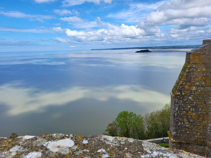 View from Mont-Saint-Michel