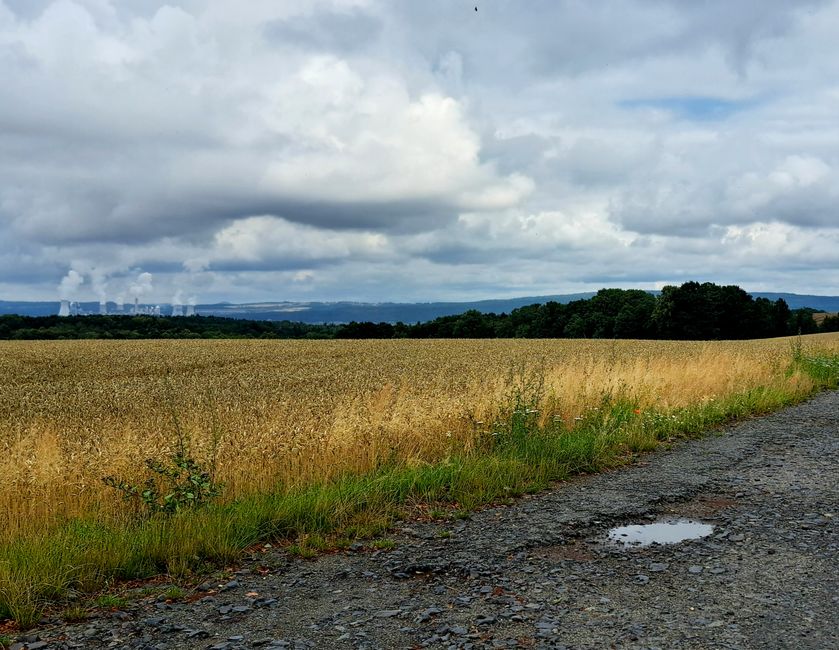 ...mit Blick auf polnische Atomkraft