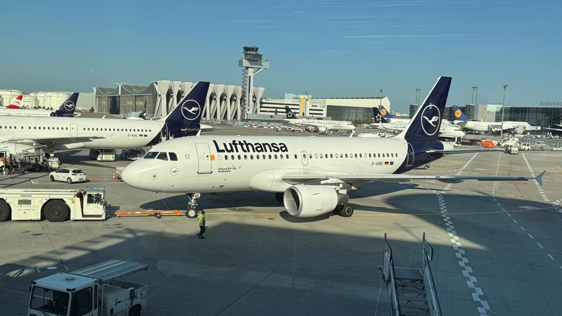 Flug Frankfurt-Bergen