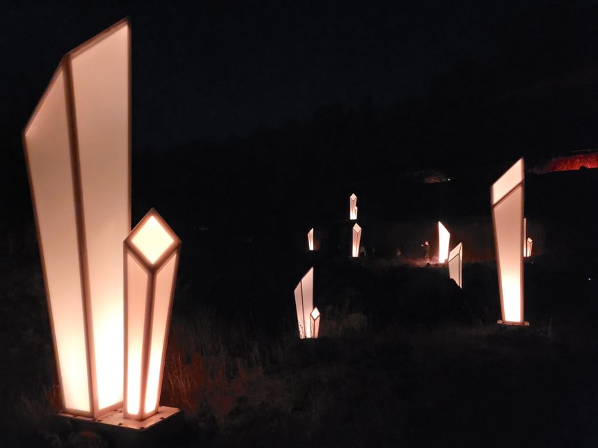 Lichtershow Vulkan Lemptégy