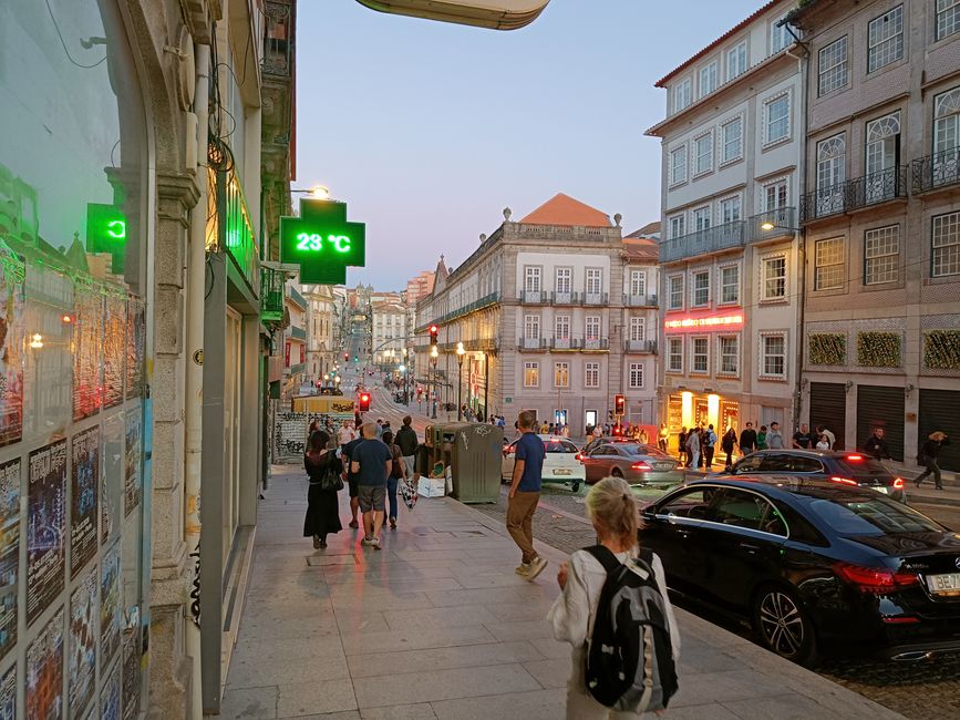 In der Dämmerung