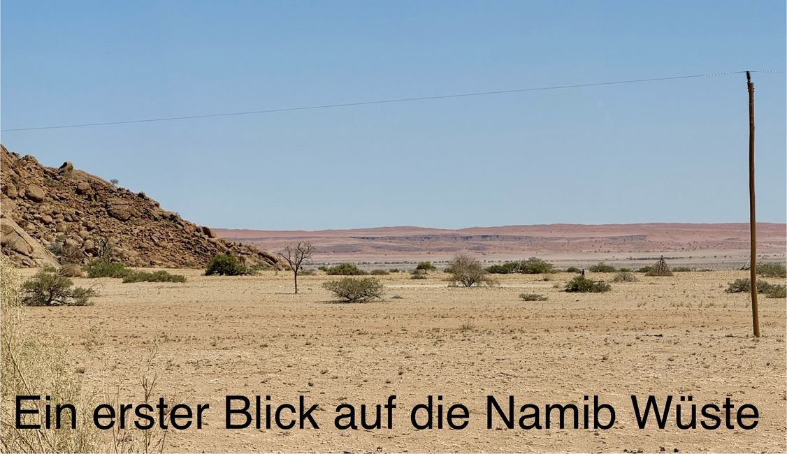 De Windhoek al Parque Nacional Namib Naukluft