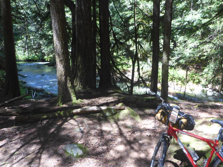 4.6.25 Día de descanso en Cheakamus Lake