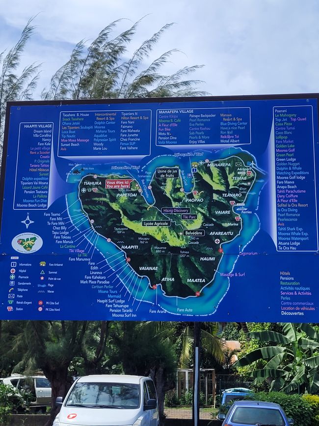 Día 67 de 175: Crucero alrededor del mundo - Moorea / Polinesia Francesa