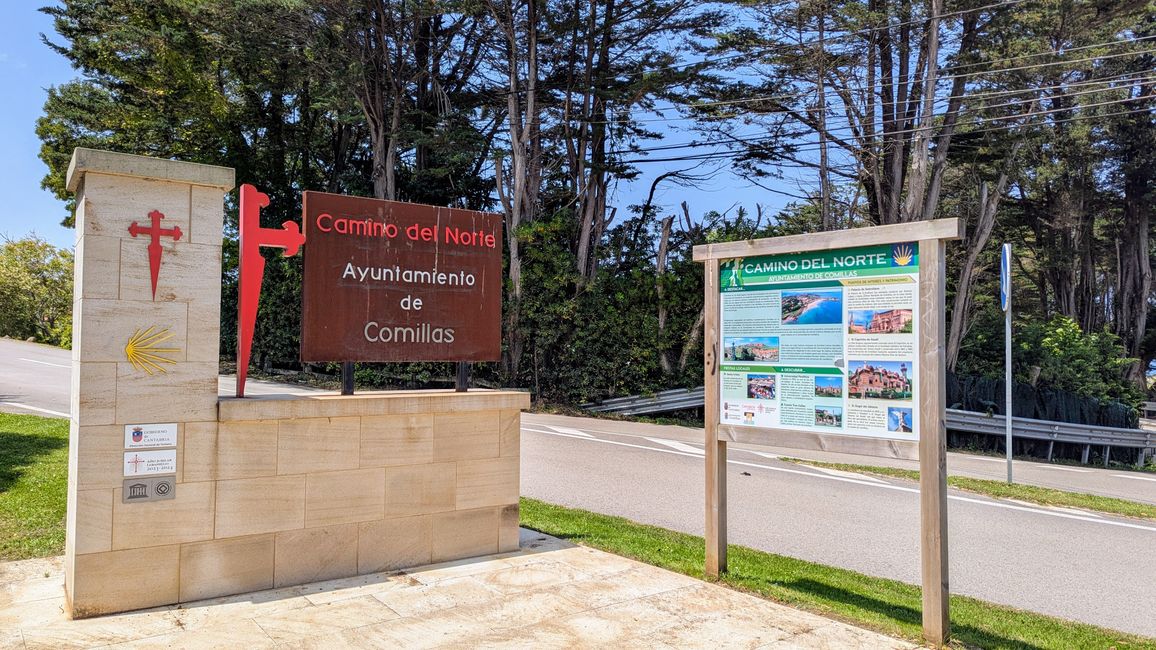 9. Etappe Camino del Norte von Santillana del Mar nach Comillas