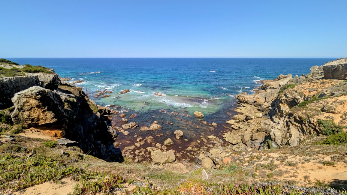 11. Étape de Villa Nova de Milfontes à Porto Covo