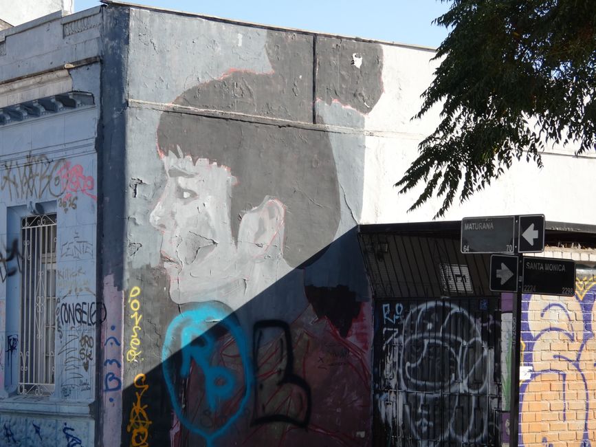 Der erste Nachmittag in Santiago de Chile