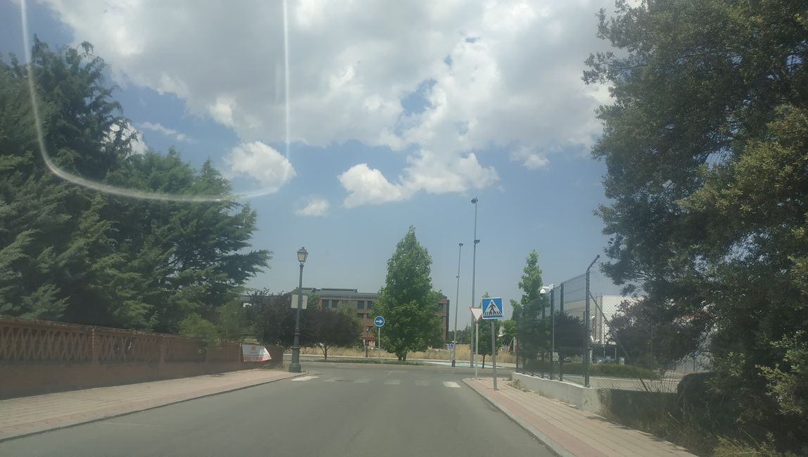 Photos from my car of Ávila (Castilla y León, Spain) (July 2024)