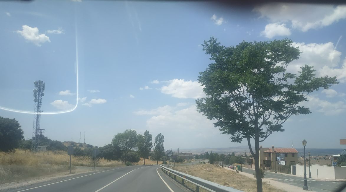 Photos from my car of Ávila (Castilla y León, Spain) (July 2024)