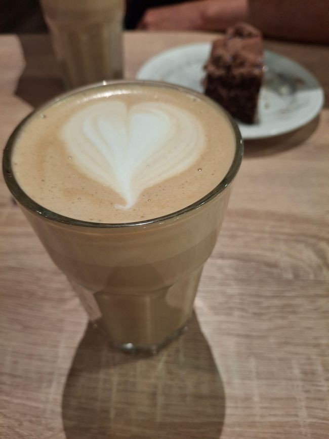 Kaffee im Einkaufszentrum