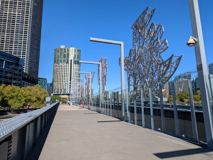 Spezielle Brücke mit Ländernamen