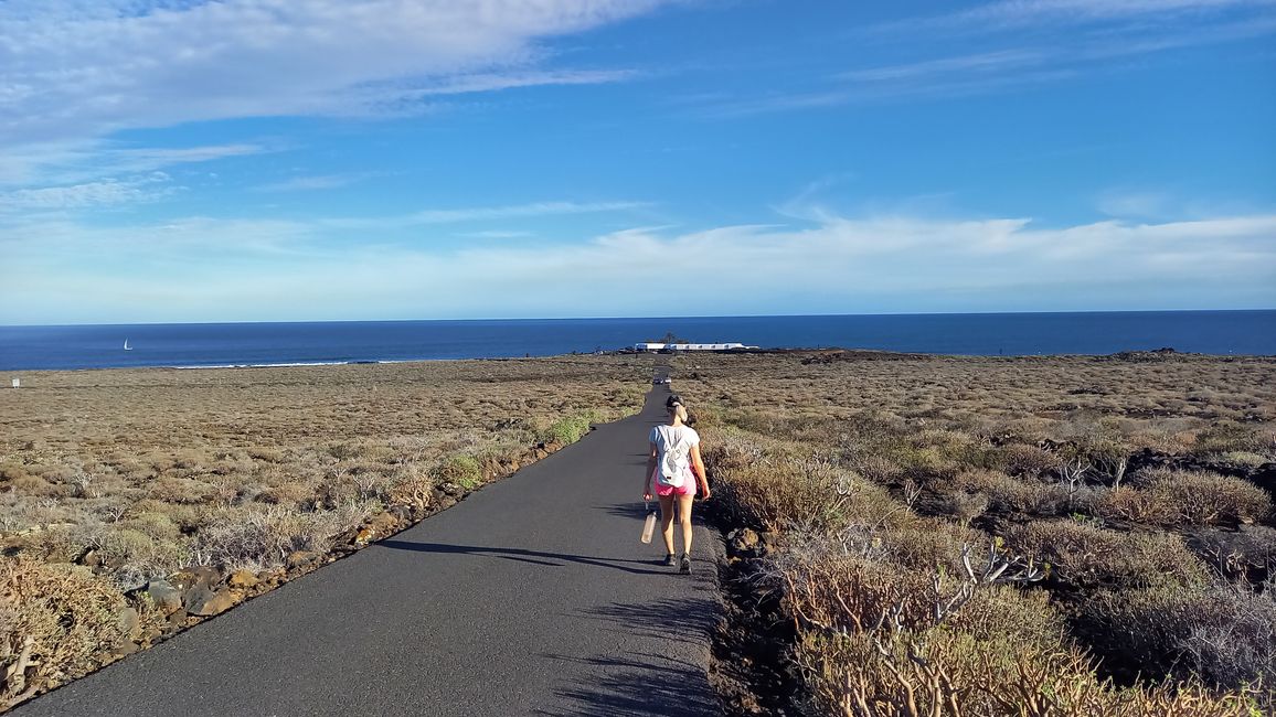 Isla Vulkan Lanzarote - esta vez no estoy solo