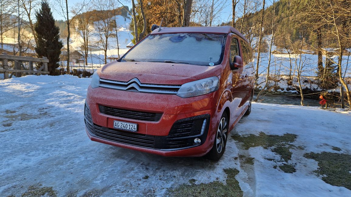 Frostige Temperaturen