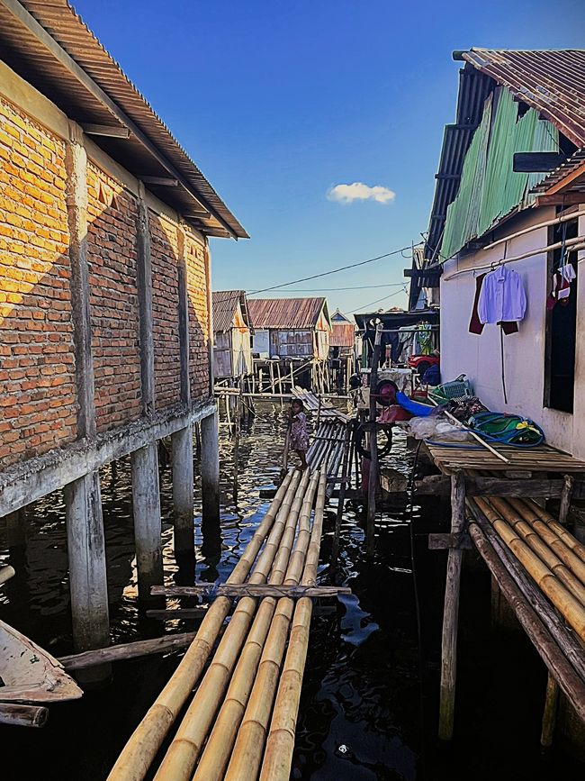 Wuling, bamboo jetties