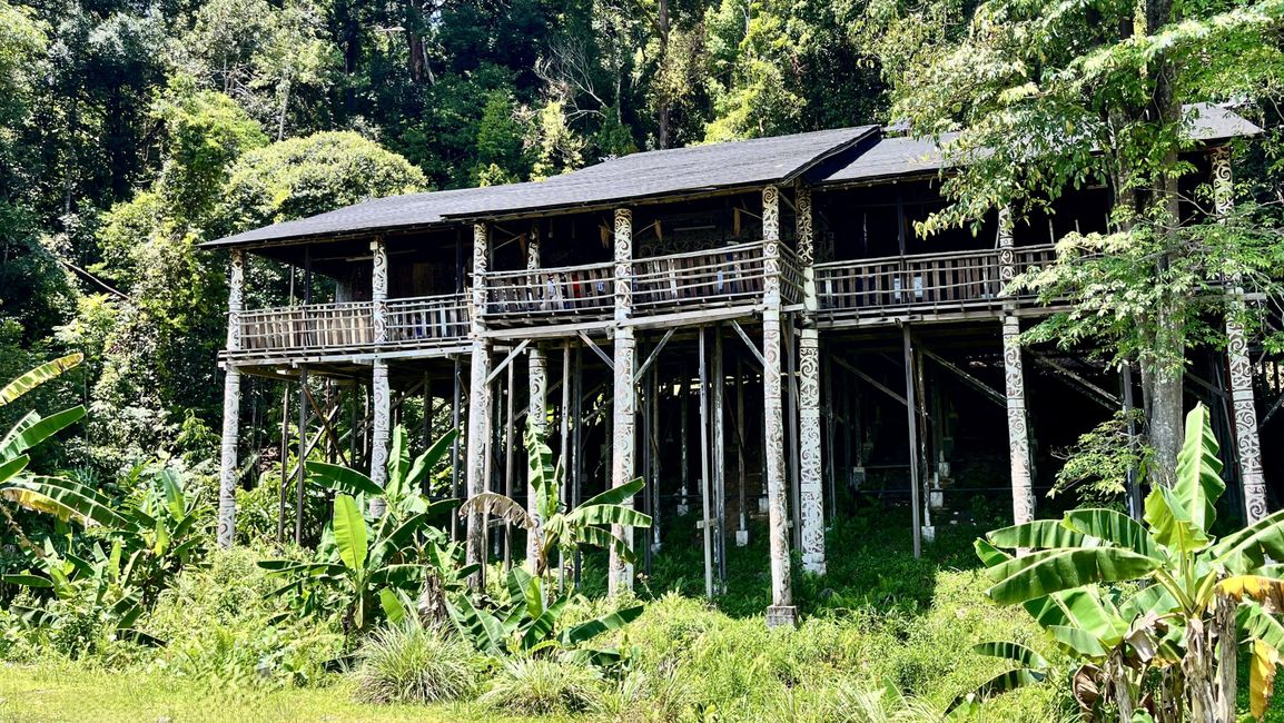 Langhaus im Sarawak Cultural Village