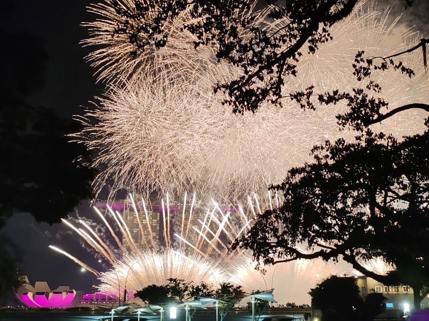 New Year's Eve in Singapore ....