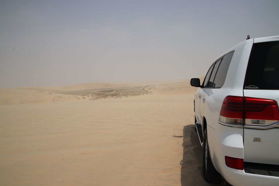 Etiqueta 23: En camino en Doha y el desierto