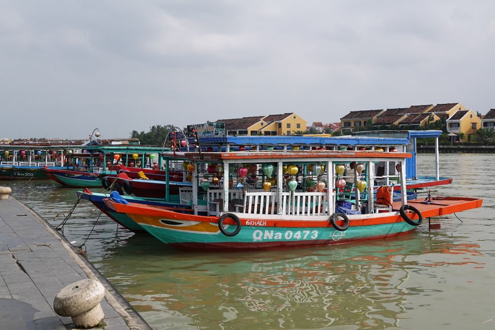 Aujourd'hui était notre dernier jour à Hoi An ....