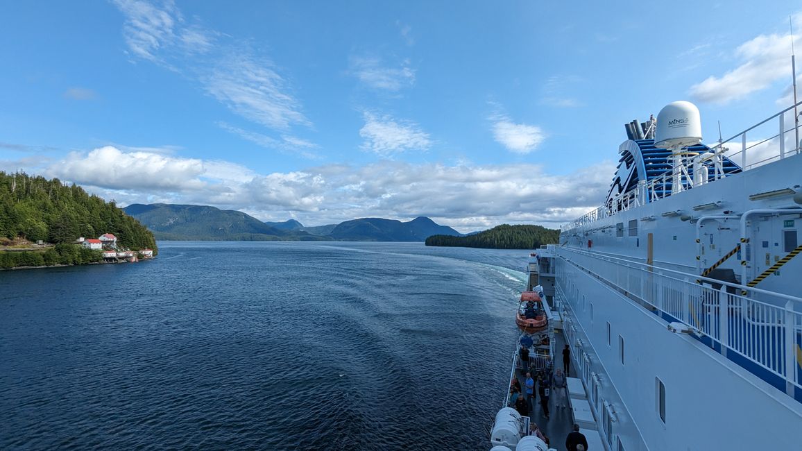 Day 13: Port Hardy - INSIDE PASSAGE  Prince Rupert