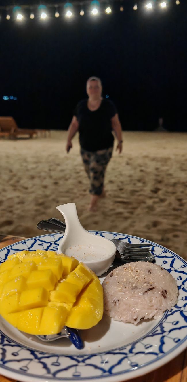 sticky rice mit Mango