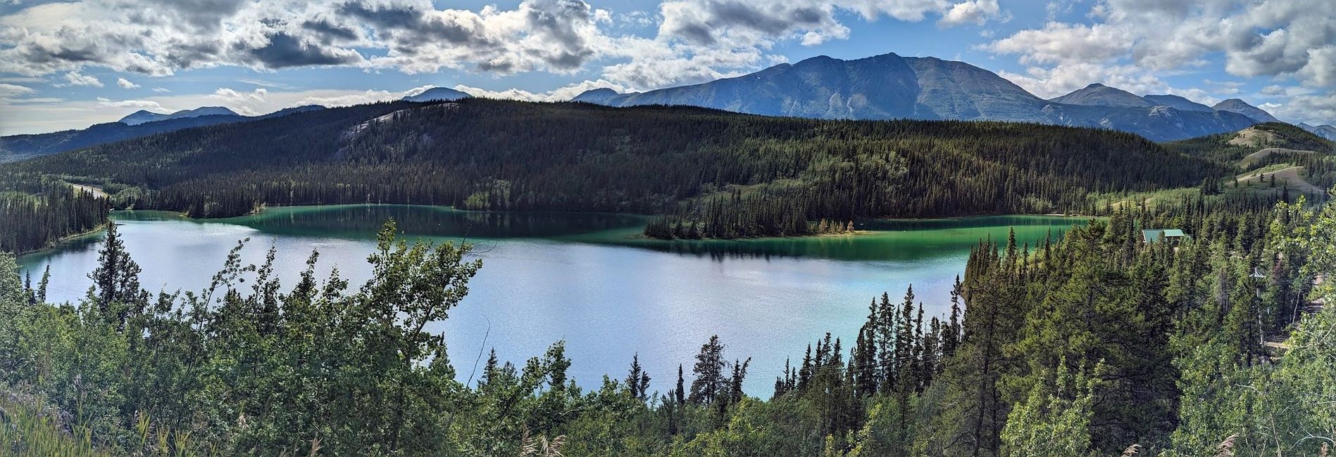 Continuing to Emerald Lake