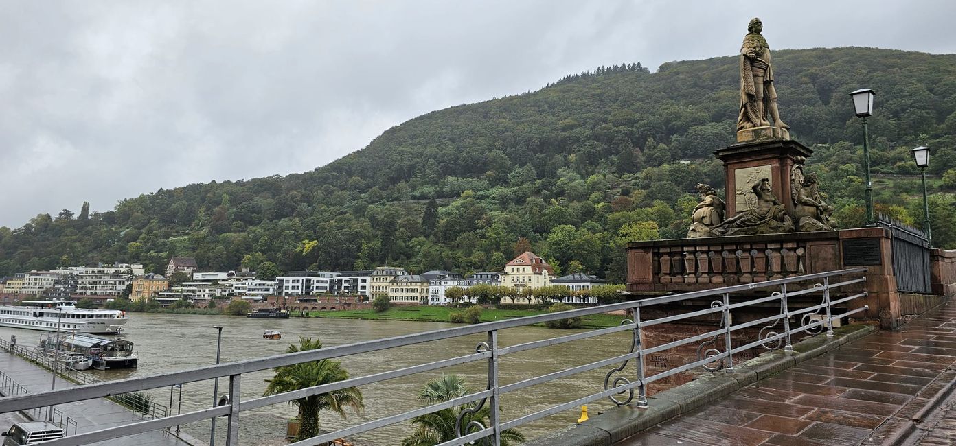 Heidelberg - an experience even in the rain!