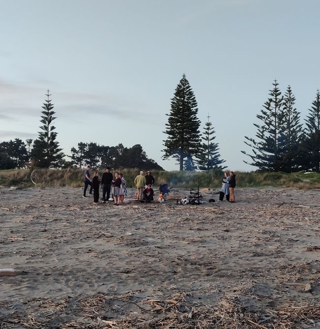 Abend am Strand ausklingen lassen