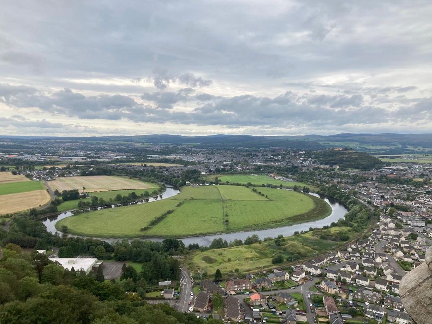 Blick vom William Wallace Monument