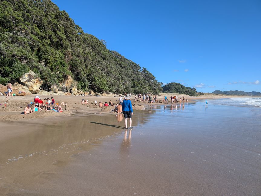 Hot water beach
