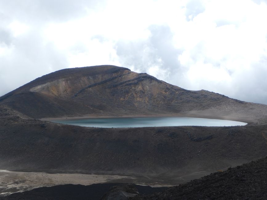 The camp at Whakapapa River